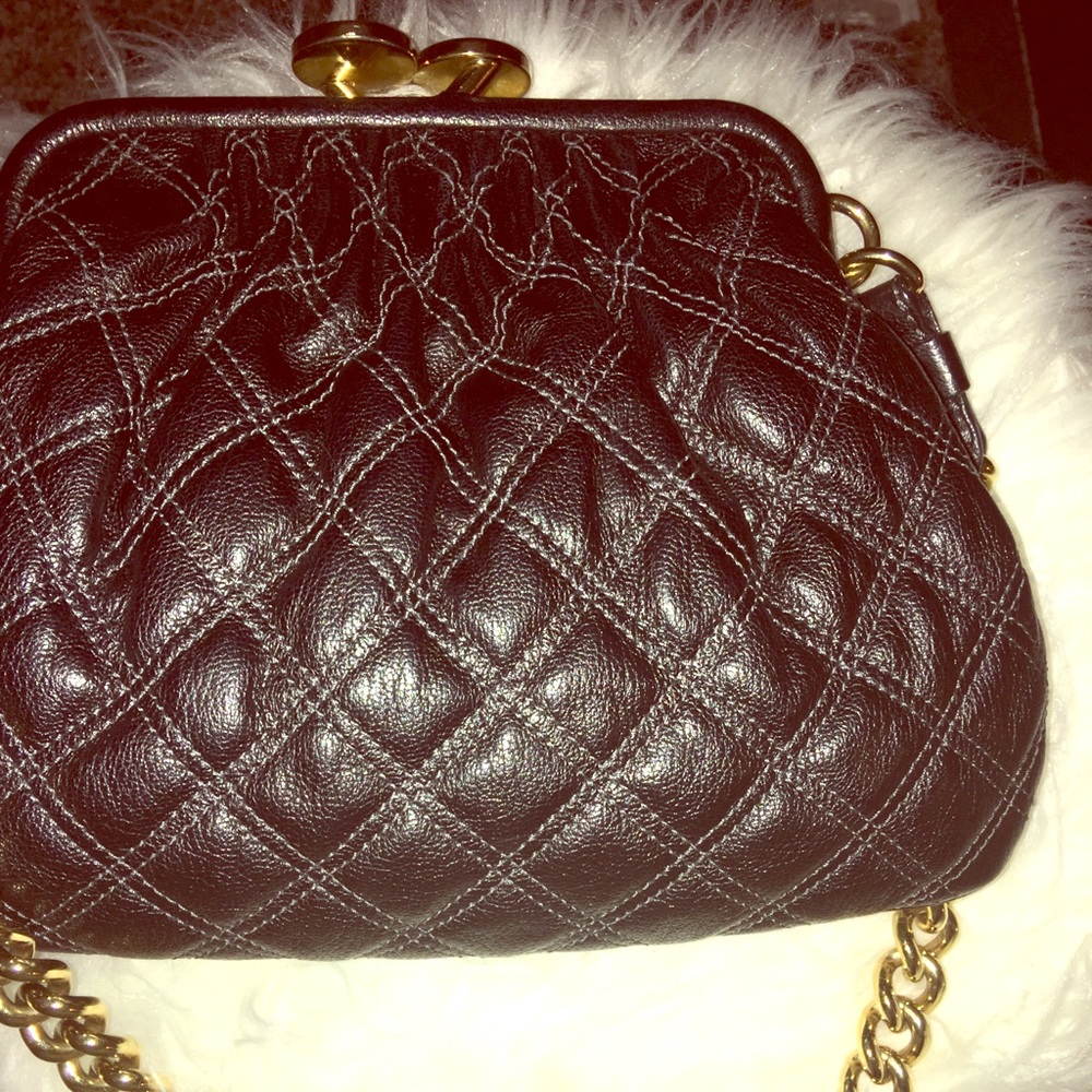 Marc Jacobs black leather purse